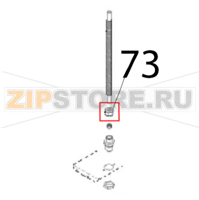 Bicone nut Ø: 12 Angelo Po 1G1BR1G Bicone nut Ø: 12 Angelo Po 1G1BR1GЗапчасть на деталировке под номером: 73