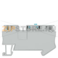 КЛЕММА ИЗОЛИРОВАННАЯ  С НОЖОМ ПРУЖИННОЕ ПОДСОЕДИНЕНИЕ СЕЧЕНИЕ: 0.5 - 4 MM2, ШИРИНА: 6.2 MM, СЕРАЯ С ОРАНЖЕВЫМ НОЖОМ Siemens 8WH2000-6CG00