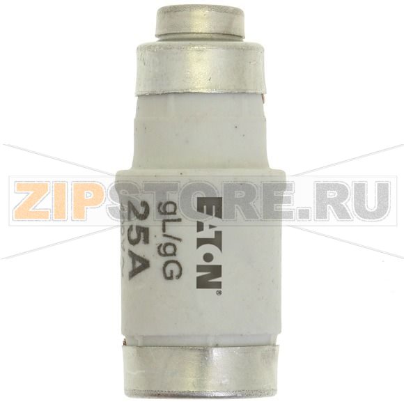 Предохранитель, 25 A, AC 400 В, 50 кА, D02, gL/gG, IEC с задержкой Eaton FUSE-D02 25A T GL/GG 400V 