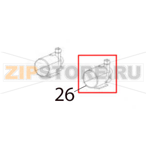 Filling water pump Hurakan HKN-IMSD15 Filling water pump Hurakan HKN-IMSD15Запчасть на деталировке под номером: 26