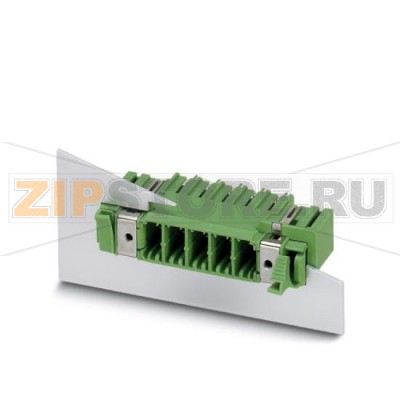 Ответная часть разъема Phoenix Contact DFK-PCV 5/ 3-GF-7,62 Номинальный ток: 41 А, Расчетное напряжение (III/2): 630 В, Полюсов: 3, Размер шага: 7,62 мм, Цвет: зеленый, Поверхность контакта: олово, Монтаж: пайка.Минимальный заказ: 10 шт.Упаковка: 10 шт.