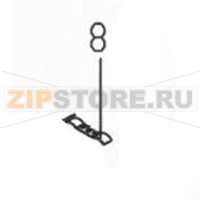 Крепеж задней направляющей бумаги TSC TDP-245 Крепеж задней направляющей бумаги для принтера TSC TDP-245 Запчасть на сборочном чертеже под номером:  8Количество запчастей в комплекте: 1Название запчасти TSC на английском языке: REAR PAPER GUIDE FIXING PLATE