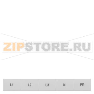 ТАБЛИЧКИ L1,L2,L3,PE,N РАЗМЕР ZB15 Siemens 8WH8120-7AA15 