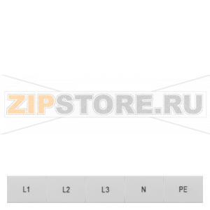 ТАБЛИЧКИ L1,L2,L3,PE,N РАЗМЕР ZB15 Siemens 8WH8120-7AA15 