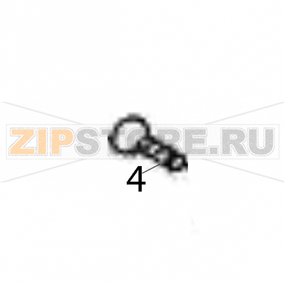 Pan head screw Sato M84Pro Pan head screw Sato M84ProЗапчасть на деталировке под номером: 4Название запчасти на английском языке: Pan head screw Sato M84Pro.