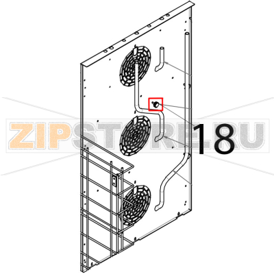 Perno fissaggio supporti laterali Tecnoeka KF 1010 A UD Perno fissaggio supporti laterali Tecnoeka KF 1010 A UDЗапчасть на деталировке под номером: 18