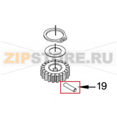 Pin, Retaining KitchenAid K45 Pin, Retaining KitchenAid K45

Запчасть на сборочном чертеже под номером: 19

Название запчасти KitchenAid на английском языке: Pin, Retaining KitchenAid K45