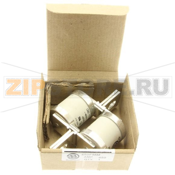 Предохранитель, 450 A, AC 690 В, DC 450 В, 200 кА, BS88, 83x113 мм, aR, BS Eaton 450A 690V AC TYP 
