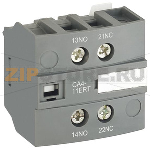 Блок контактный, дополнительный, CA4-11ERT ABB 1SBN010155R1011 