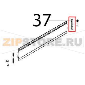 Supporto SX paratia Angelo Po FX201G3 Supporto SX paratia Angelo Po FX201G3Запчасть на деталировке под номером: 37