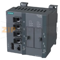 SCALANCE X308-2M;  managed IE switch, compact; 4x 10/100/1000 Mbit/s for RJ45 ports electrical; 2x 100/1000 Mbit/s for 2-port media modules, electrical or optical; LED diagnostics; error signaling Contact; Select/set button; PROFINET IO device; network ma