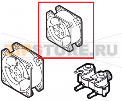 Сomponents ventilation motor d.80 Lainox NAEB101R   Сomponents ventilation motor d.80 Lainox NAEB101RЗапчасть на сборочном чертеже под номером: 79Название запчасти на английском&nbsp;языке: Сomponents ventilation motor d.80 Lainox NAEB101R