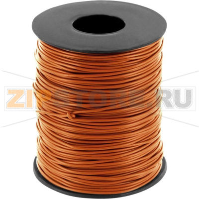 Провод медный 1x0.5 мм, коричневый, 100 м Beli Beco D 105/100 