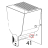 Dado cieco M10 inox A2 uni5721 Fimar PF40E