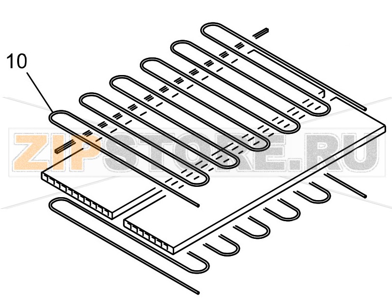 ТЭН 2100Вт 230В Fimar FME 4+4 ТЭН 2100Вт печи для пиццы Fimar FME 4+4Запчасть на деталировке под номером: 10Количество запчастей в комплекте: 1Оригинальное название запчасти Fimar: Resistance