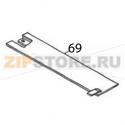 Center frame sub (B) Sato M84Pro Center frame sub (B) Sato M84ProЗапчасть на деталировке под номером: 69Название запчасти на английском языке: Center frame sub (B) Sato M84Pro.