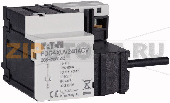 Расцепитель минимального напряжения Eaton PDG4XUV240ACV 