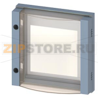 protective cover IP54 hood lock with standard key for installing in cabinet door accessory for circuit breaker 3WL10 / 3VA27 Siemens 3VW9011-0AP13