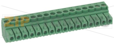 TERMINAL BLOCK X6 16-POLES PITCH 3.5 