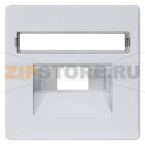 DELTA I-SYSTEM  АЛЮМИНЕВЫЙ МЕТАЛЛИК КРЫШКА СИСТЕМНОЙ РОЗЕТКИ CAT.3+5/ BTR CAT.6 55X55MM С ПОЛЕМ ДЛЯ ПОМЕТОК Siemens 5TG1258 