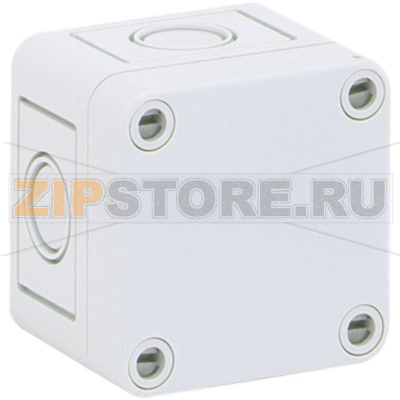 Корпус 65x65x57 мм, материал: поликарбонат, серый, 1 шт Spelsberg TK PC 77-6-m 