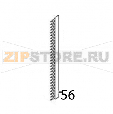 Sheet (thunder) W176 Sato CL6NX Plus Sheet (thunder) W176 Sato CL6NX PlusЗапчасть на деталировке под номером: 56Название запчасти на английском языке: Sheet (thunder) W176 Sato CL6NX Plus.