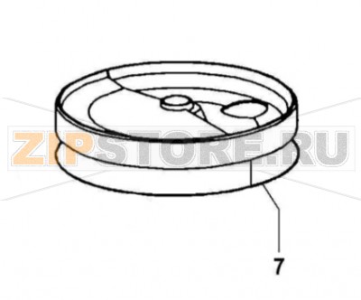 Уплотнительная прокладка (кольцо) Fimar PPN/18  Уплотнительная прокладка (кольцо) для картофелечисток Fimar PPN/18Запчасть на деталировке под номером: 7Количество запчастей в комплекте: 1Оригинальное название запчасти Fimar: Gasket