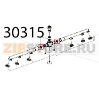 Guarnizione OR R6 NBR Angelo Po KD130EAT