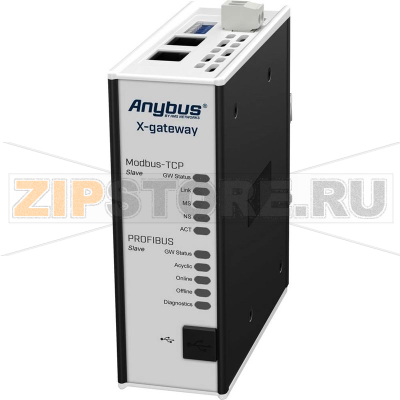 Шлюз сетевой 24 В/DC, Ethernet, USB, 1 шт Anybus AB7634 