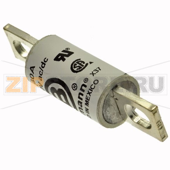 Предохранитель, 60 A, AC 250 В, 200 кА, 21x81 мм, UL Eaton BUSS HIGH SPEED FUSE 