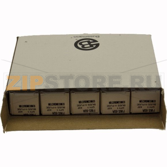 Предохранитель, 60 A, AC 250 В, 200 кА, 21x81 мм, UL Eaton BUSS HIGH SPEED FUSE 