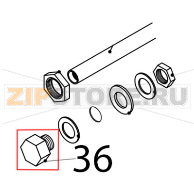 Screw Silanos N700 PS Screw Silanos N700 PSЗапчасть на деталировке под номером: 36