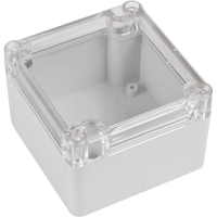 Корпус универсальный 82x80x55 мм, пластиковый, серый, 1 шт TRU Components TC-7910748