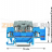 Double-deck terminal block; with additional jumper position on lower level; for DIN-rail 35 x 15 and 35 x 7.5; 2.5 mm?; CAGE CLAMP®; 2,50 mm?; blue/gray Wago 280-532 - Double-deck terminal block; with additional jumper position on lower level; for DIN-rail 35 x 15 and 35 x 7.5; 2.5 mm?; CAGE CLAMP®; 2,50 mm?; blue/gray Wago 280-532
