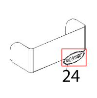 Etichetta ellisse 235x100 Unox XVC 515G