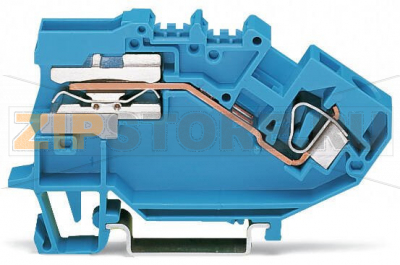 TOPJOB Classic 1-проводные распределительные клеммы с размыкателем; 3; CAGE CLAMP®; 6,00 mm; серые Wago 782-623 