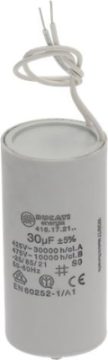 CAPACITOR DUCATI ENERGIA 30µF C/CABLE 