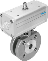 Кран шаровой с приводом Festo VZBC-65-FF-16-22-F07-V4V4T-PP180-R-90-C