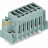 Вилка THT; 1.0 x 1.0 mm solder pin; прямые; Шаг контактов 5 мм; 10-пол.; серые Wago 769-640/004-000 - Вилка THT; 1.0 x 1.0 mm solder pin; прямые; Шаг контактов 5 мм; 10-пол.; серые Wago 769-640/004-000