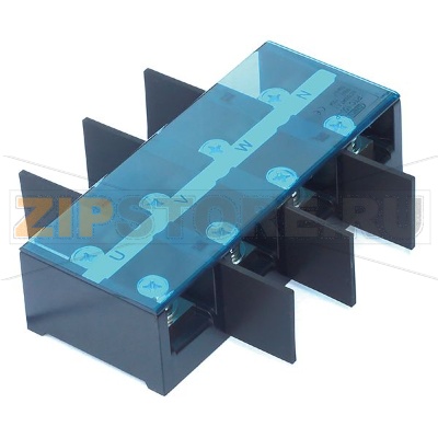 Клемма открытая, сильноточная, черная CHIKU RTC 150-4P 