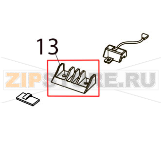 Rewind paper guide Toshiba TEC B-SX4T-GS10/20-QQ-US Rewind paper guide Toshiba TEC B-SX4T-GS10/20-QQ-USЗапчасть на деталировке под номером: 13
