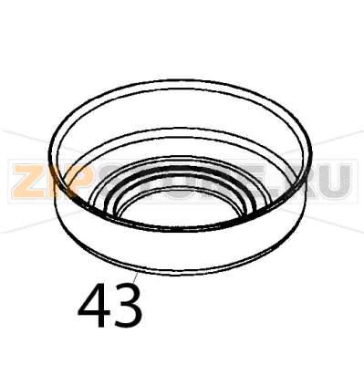 Transparent ice-receive tank Vema SG 2081 Transparent ice-receive tank Vema SG 2081Запчасть на деталировке под номером: 43