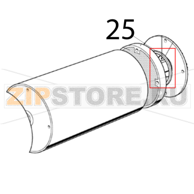 Gasket Scotsman MAR 78 SPLIT Gasket Scotsman MAR 78 SPLITЗапчасть на деталировке под номером: 25