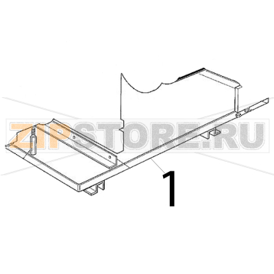 Basamento Scotsman MAR 301 SPLIT Basamento Scotsman MAR 301 SPLITЗапчасть на деталировке под номером: 1