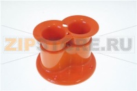 Base inferiore completa di 3 bronzine, 2