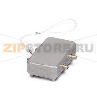 Защитная крышка HEAVYCON Phoenix Contact HC-B 10-SD-FQU/FS-AL