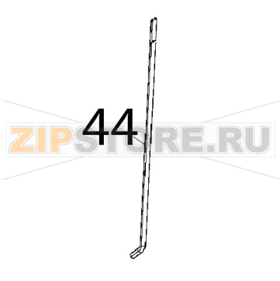 Internal water pipe Unox XB 895 Internal water pipe Unox XB 895Запчасть на деталировке под номером: 44