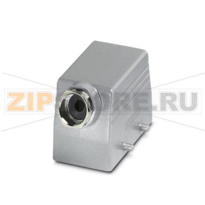 Корпус с кабельным сальником Phoenix Contact HC-HV 3-TFQ-52/M1PG16S крепление производится двумя защелками, высота 52 мм, с резьбовым соединением, 1x Pg16, боковое подключение кабеля.Минимальный заказ: 10 шт.Упаковка: 10 шт.