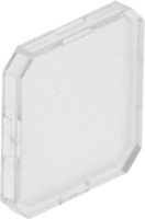 CAP FOR TRANSPARENT PUSH-BUTTON