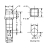 Кнопка, 1 шт TRU Components TC-DT310RT - Кнопка, 1 шт TRU Components TC-DT310RT